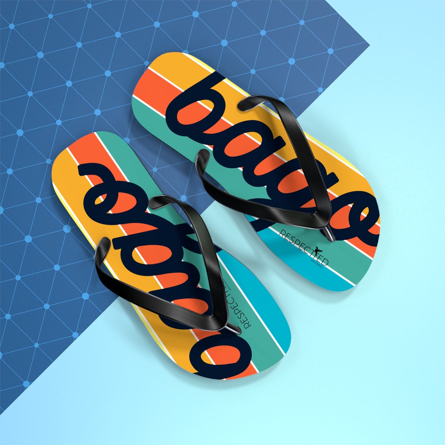 Tobago Flip Flops from the bago collection