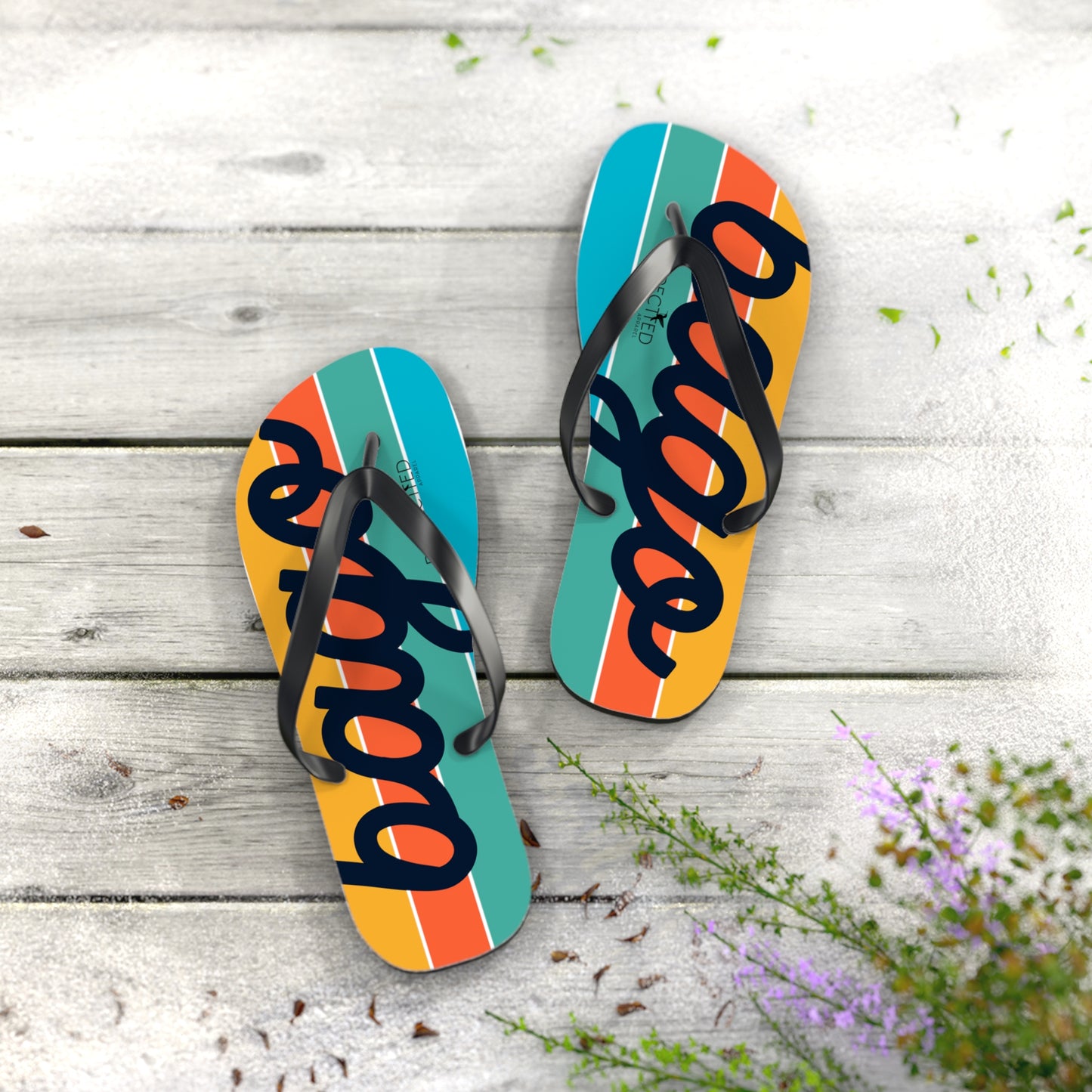 Tobago Flip Flops from the bago collection
