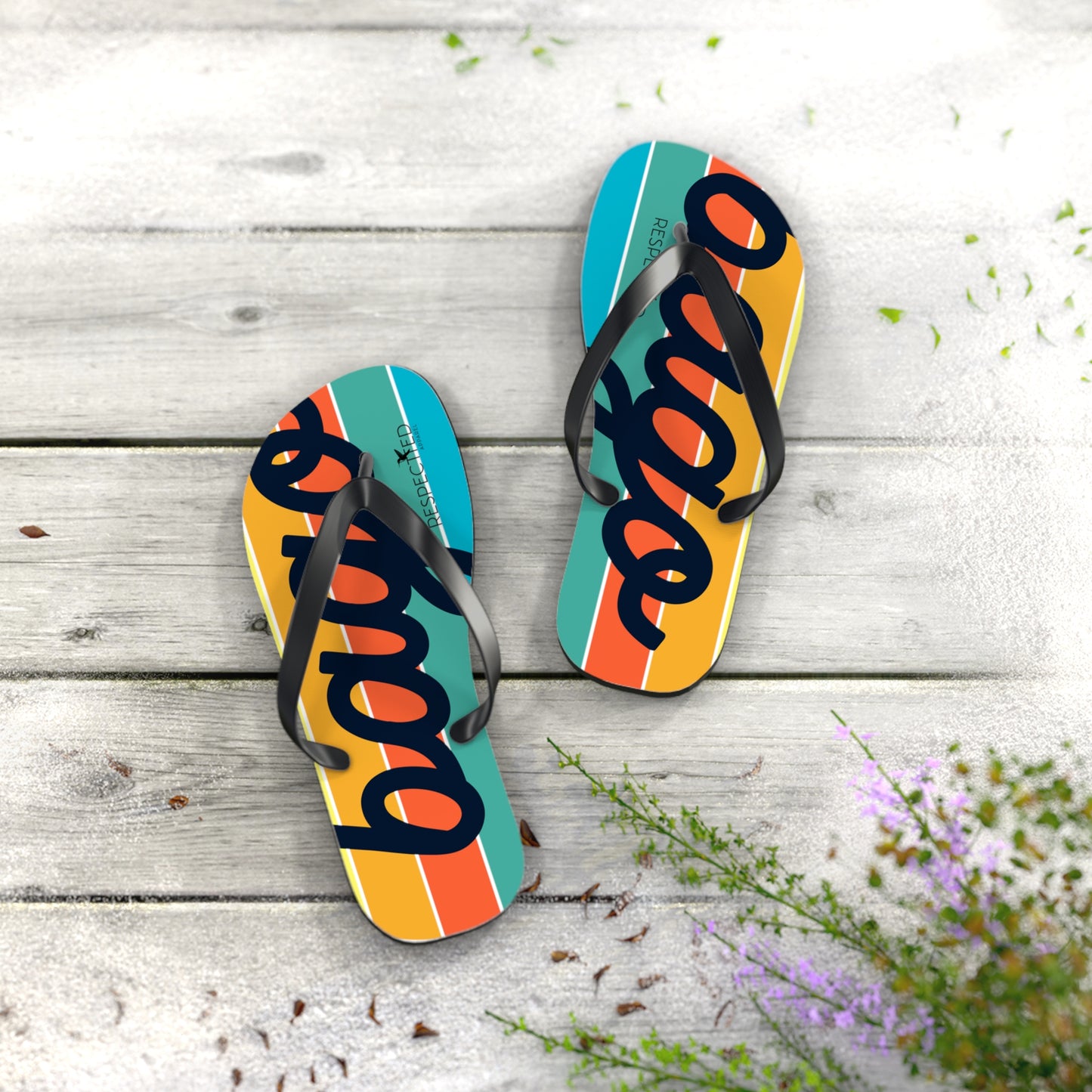 Tobago Flip Flops from the bago collection